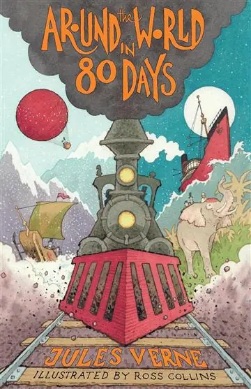 Naslovnica: Around the World in 80 Days