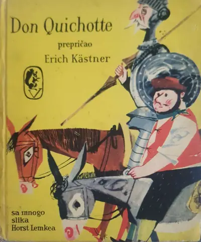 Naslovnica: Don Quichotte