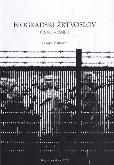 Naslovnica: BIOGRADSKI ŽRTVOSLOV