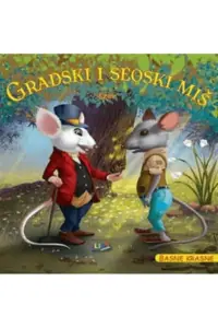 Naslovnica: Gradski i seoski miš- basne krasne