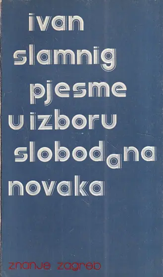 Naslovnica: Pjesme u izboru Slobodana Novaka