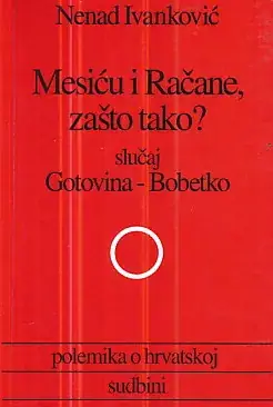 Naslovnica: Mesiću i Račane, zašto tako?