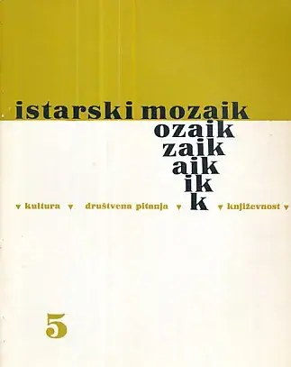 Naslovnica: Istarski mozaik 5/1969