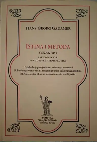 Naslovnica: Istina i metoda