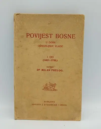 Naslovnica: Povijest Bosne u doba osmanlijske vlade I. dio (1463. - 1739.)