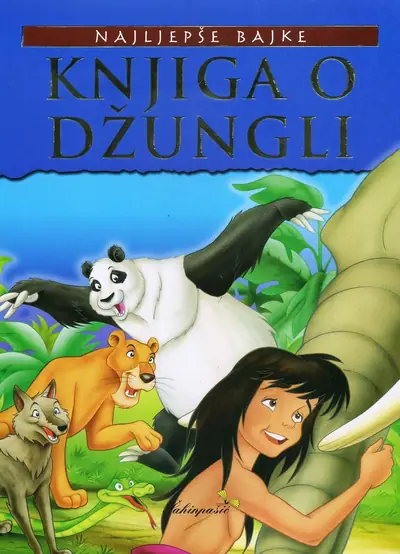 Naslovnica: Knjiga o džungli - Najljepše bajke