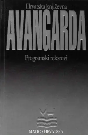 Naslovnica: Hrvatska književna avangarda – programski tekstovi