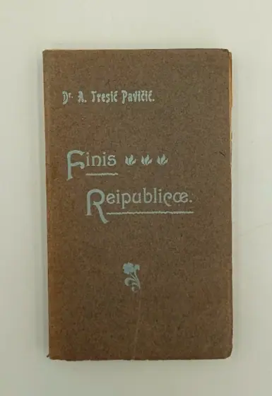Naslovnica: Finis Reipublicae