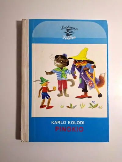 Naslovnica: Pinokio – biblioteka Lastavica