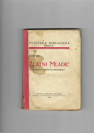 Naslovnica: Zlatni mladić