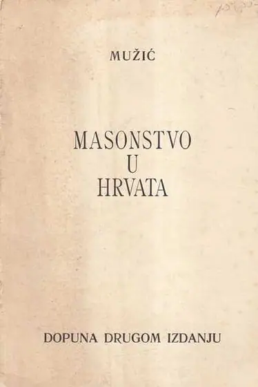 Naslovnica: Masonstvo u Hrvata