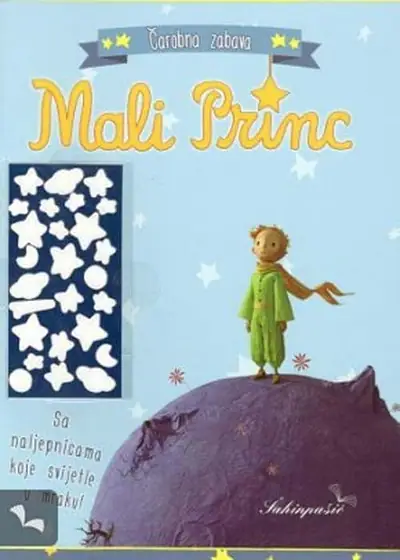 Naslovnica: Moja knjiga aktivnosti - Mali princ (plava)