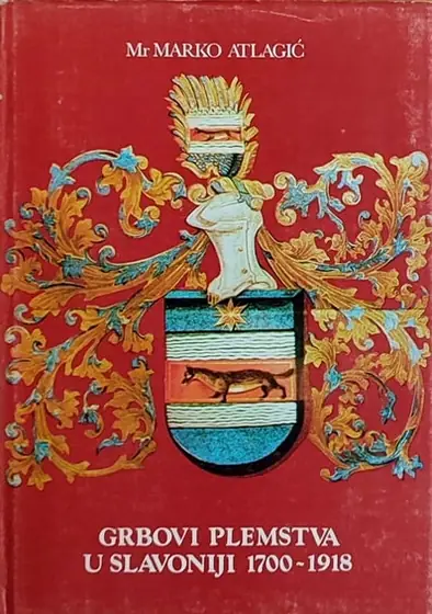 Naslovnica: Grbovi plemstva u Slavoniji 1700-1918