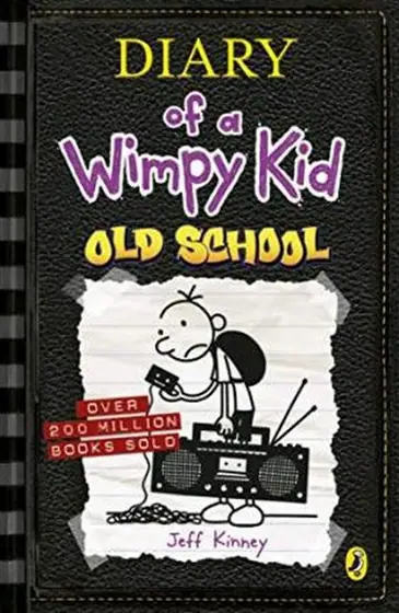 Naslovnica: OLD SCHOOL Diary of a Wimpy Kid book 10