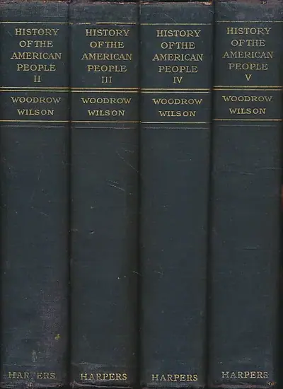 Naslovnica: A History of the American People vol. II, III, IV, V