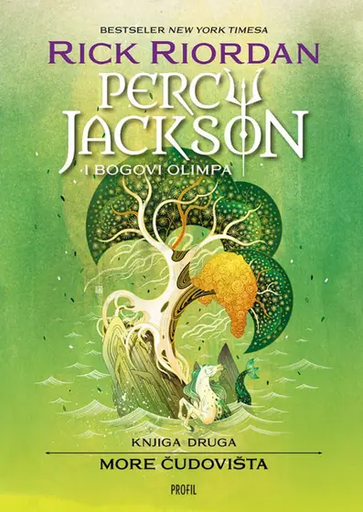 Naslovnica: Percy Jackson i bogovi Olimpa: More čudovišta