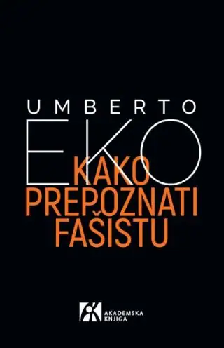 Naslovnica: Kako prepoznati fašistu