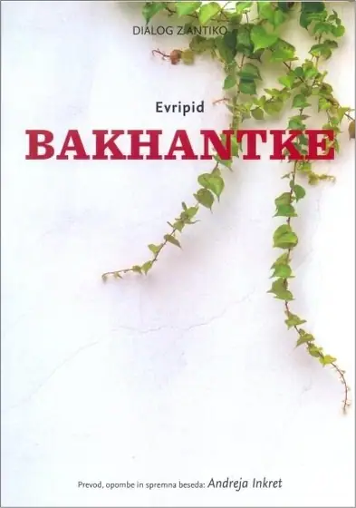 Naslovnica: Bakhantke