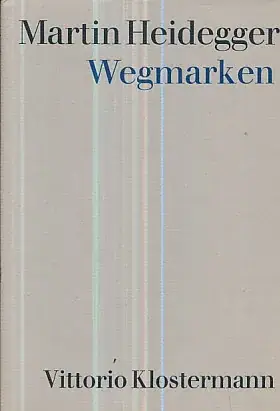 Naslovnica: Wegmarken