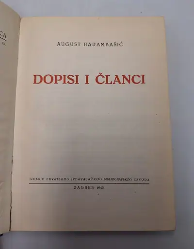 Naslovnica: Dopisi i članci