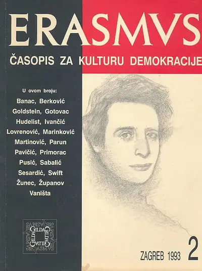 Naslovnica: Erasmus, br. 2/1993