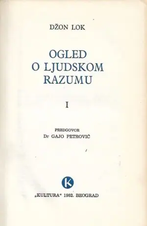 Naslovnica: Ogled o ljudskom razumu 1
