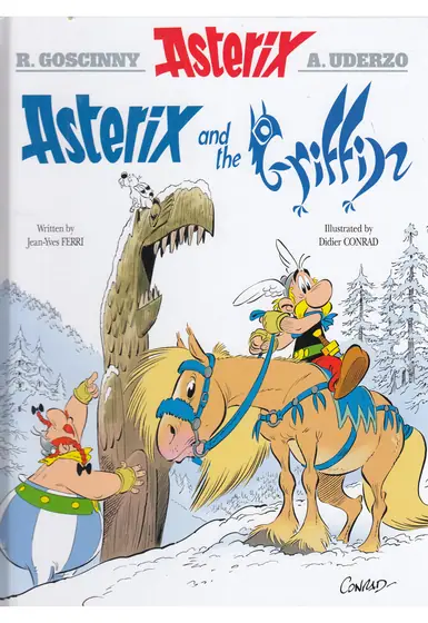 Naslovnica: ASTERIX AND THE GRIFFIN