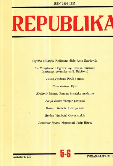 Naslovnica: Republika 5-6/1996