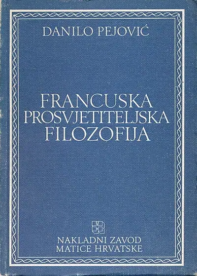 Naslovnica: Francuska prosvjetiteljska filozofija