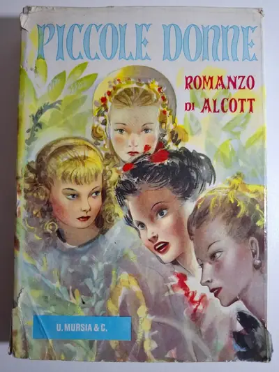 Naslovnica: Piccole donne – Romanzo di Alcott – Louisa May Alcott