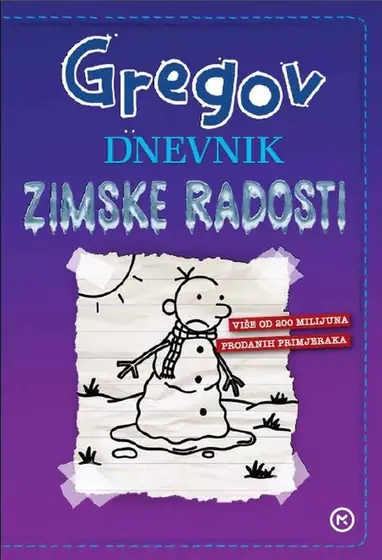 Naslovnica: Gregov dnevnik 13: Zimske radosti