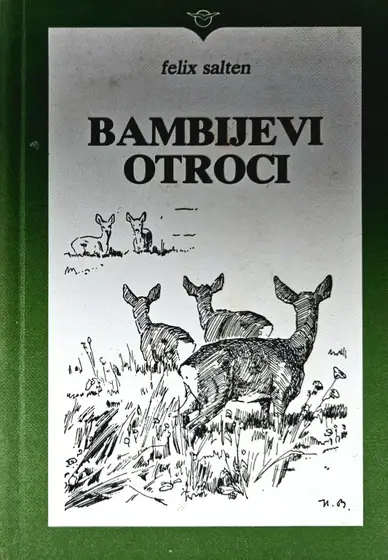 Naslovnica: Bambijevi otroci : družina v gozdu