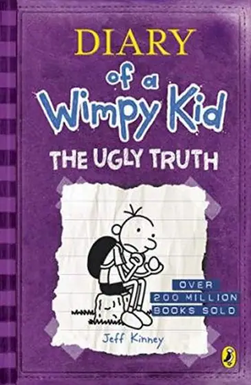 Naslovnica: THE UGLY TRUTH Diary of a Wimpy Kid book 5