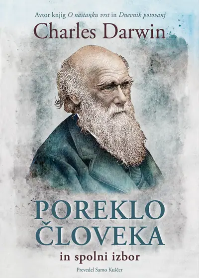 Naslovnica: Poreklo človeka in spolni izbor