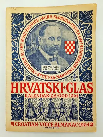Naslovnica: Hrvatski glas 1964