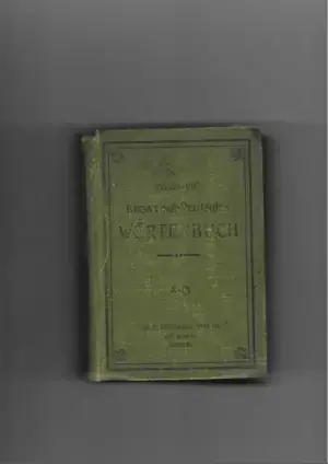 Naslovnica: Novi rječnik hrvatskoga i njemačkoga jezika