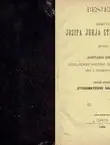 Naslovnica: Besjeda biskupa Josipa Jurja Strossmayera rečena u Svetčanoj sjednici Jugoslavenske akademije znanosti i umjetnosti dne 9. studenoga 1884. prigodom otvorenja "Strossmayerove galerije slika"