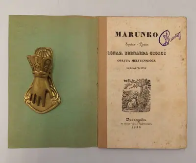 Naslovnica: Marunko / scpotna pjesan Ignaz. Bernarda Giorgi.