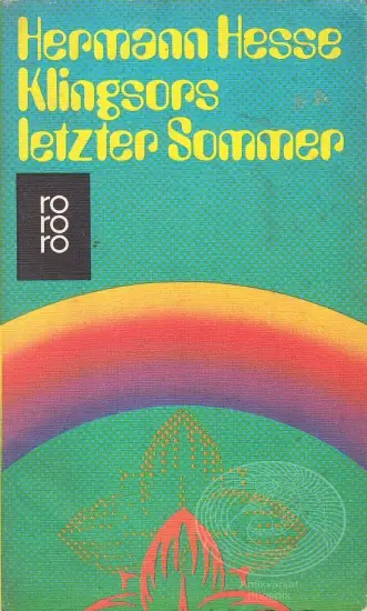 Naslovnica: Klingsors letzter Sommer