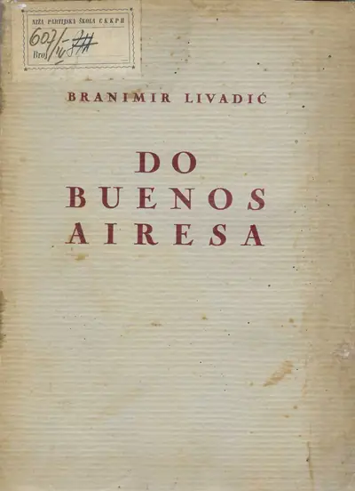 Naslovnica: Do Buenos Airesa
