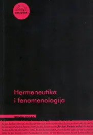 Naslovnica: Hermeneutika i fenomenologija