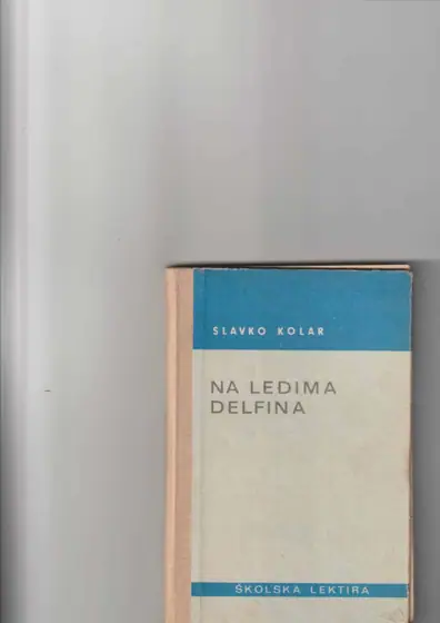 Naslovnica: Na leđima delfina
