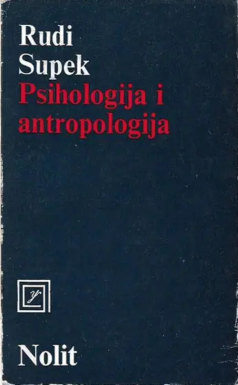Naslovnica: Psihologija i antropologija