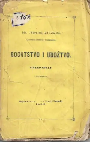 Naslovnica: Bogatstvo i ubožtvo