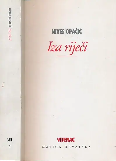 Naslovnica: Iza riječi - Prtinom i cijelcem