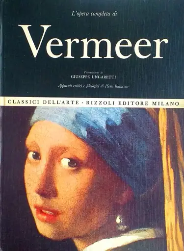 Naslovnica: L'OPERA COMPLETA DI VERMEER