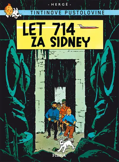 Naslovnica: Tintin: Let 714 za Sidney