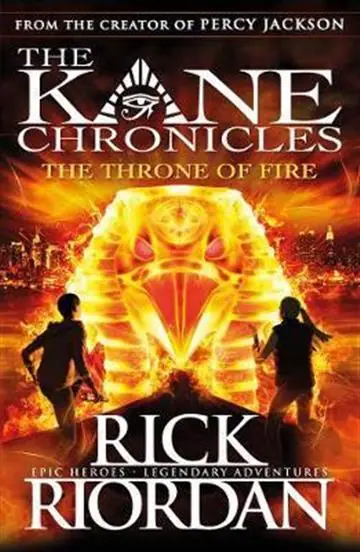 Naslovnica: Kane Chronicles #2: Throne of Fire