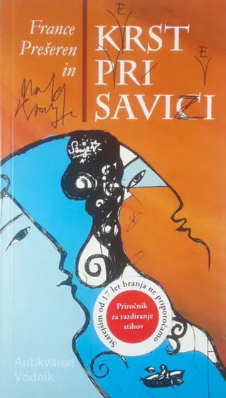 Naslovnica: KRST PRI SAVICI; PRIROČNIK ZA RAZDIRANJE STIHOV