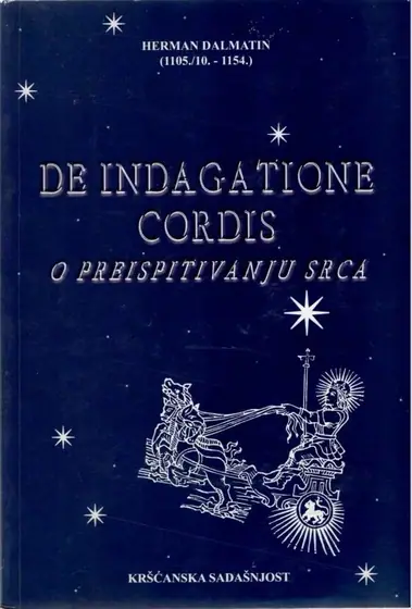 Naslovnica: DE INDAGATIONE CORDIS - O preispitivanju srca